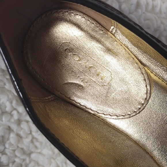 Coach Signature Ballet Flats size 7.5 shoes EUC - Picture 7 of 16